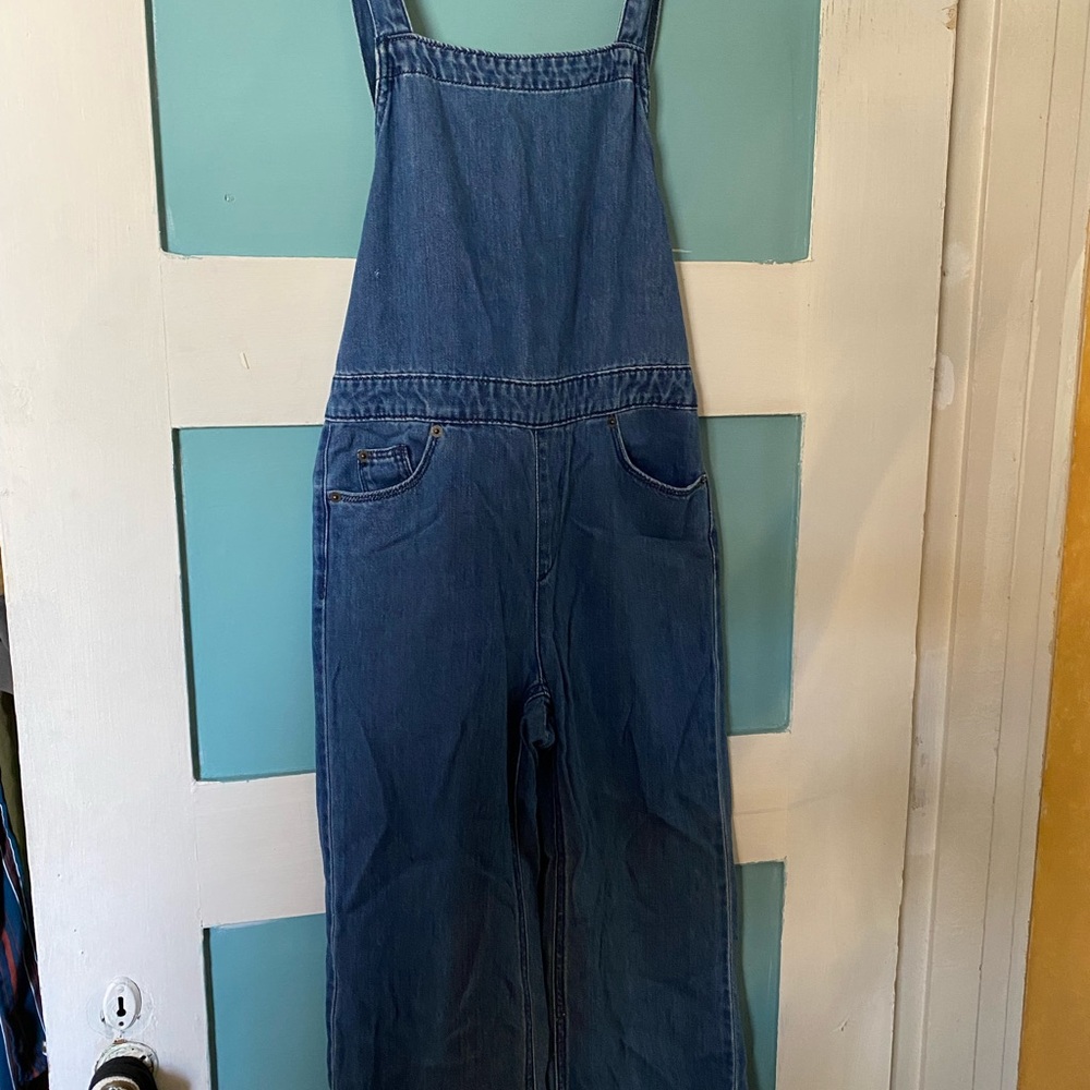 Universal Thread Light Blue Denim Overalls